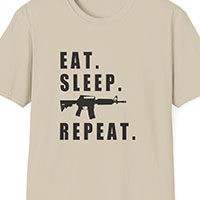 Eat Sleep Shoot Repeat T-Shirt